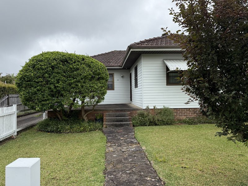 Before renovation of 14 Rupert St Mount Colah NSW